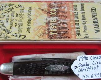 1990 Case XX Jumbo Cigar Whittler Knife