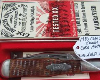 1990 Case XX Jumbo Coke Bottle