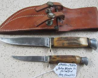 1940's - 1950's Anton Wingen Jr Solingen Germany Knife Set