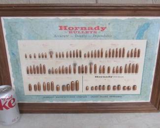 1950's - 1960's Hornady Bullets Store Display