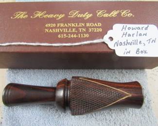 Howard Harlan - Nashville, TN - Duck Call in Box