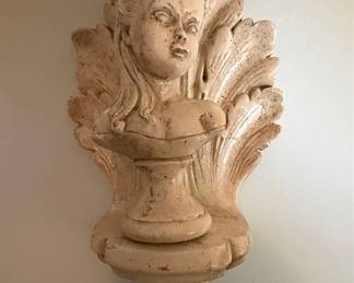 Vintage Cherub Wall Brackets