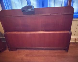 Vintage Art Deco Waterfall Bedroom Set