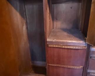 Vintage Art Deco Waterfall Chifferobe
