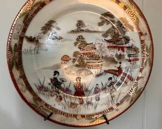 Royal Kaga Nippon Hand-Painted Decorative Plate