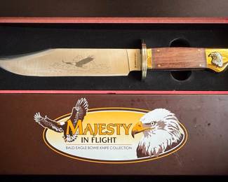 American Mint Majesty in Flight Bowie Knife