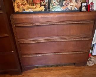 Art Deco Waterfall Style Three-Drawer Dresser