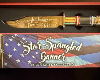 American Mint Star-Spangled Banner Bowie Knife Collection
