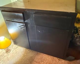Vintage Painted Sideboard Cabinet