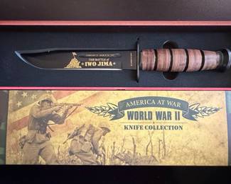 American Mint Battle of Iwo Jima Commemorative Knife