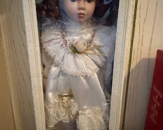 Seymour Mann Connoisseur Collection Porcelain Doll "Brenda"