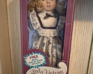 Lady Victoria Theresa Porcelain Doll by Seymour Mann