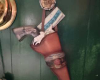 The Bradford Exchange John Wayne "The Duke" Holster and Revolver Display