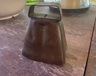 Vintage Metal Cow Bell