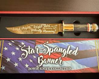 American Mint Star-Spangled Banner Bowie Knife