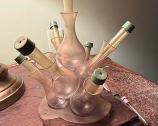 Vintage Glass Bud Vase Cluster / Propagation Station