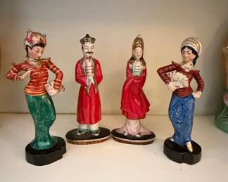 Vintage Occupied Japan Ceramic Figurines