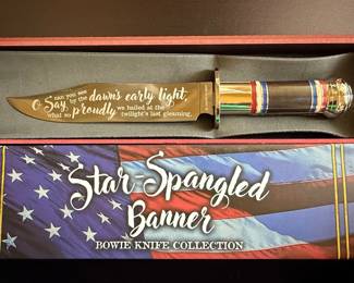 American Mint Star-Spangled Banner Bowie Knife