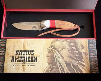 Native American Knife Collection Fixed Blade Knife