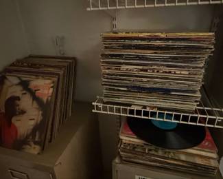 Vintage Vinyl Record Collection