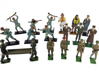 Britain D-Day Soldiers, Medics, delPrado & Blue-Box WWII Figures
