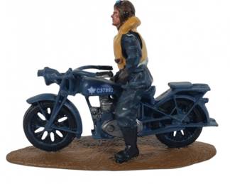 Tricycle Editors WW2 Ariel 250 With RAF Pilot