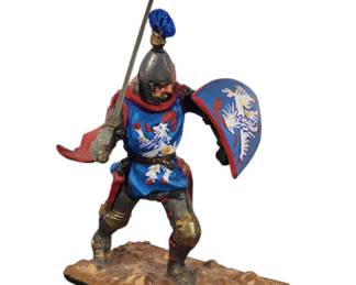 St Petersburg Russian Niena Medieval Wars Man At Arms