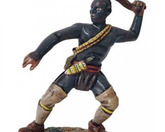 TRULY RARE Conte LTD French & Indian War Woodland Indians Figure (1)