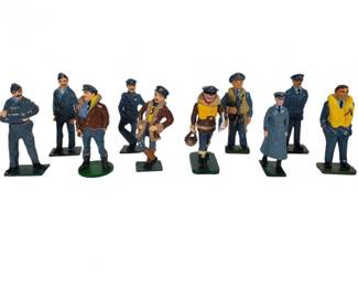 RAF WW2 Assortment Of Pilots & Officers