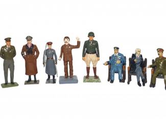 Assortment Of WWI & WWII Military Figures