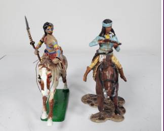 Imrie Risley, Plains Indian & Reviresco, Apache Wars, Mounted Indians