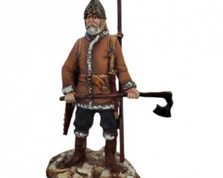 Russian Made, 9th Century Viking With Spear