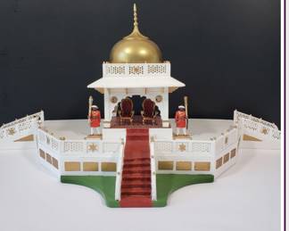 Britains Delhi Durbar Range - Amphitheater Dais