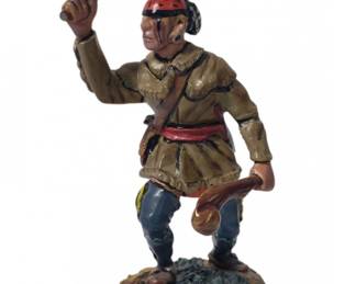 TRULY RARE Conte LTD French & Indian War Woodland Indians Figure (1)