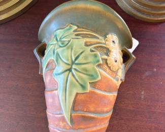 1934 Roseville Wall Pocket, "MINT"
