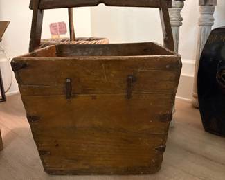 Antique Chinese Grain Bucket