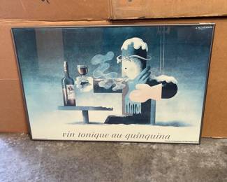 Lot 2530: Cassandre "Vin Tonique au Quinquina" 1998 Poster