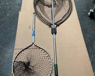 Lot 10187: Ranger Landing Net & Unmarked Net, Pair