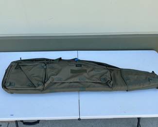 Lot 4052: Tac Force Stryker Tactical Rifle Drag Bag Case, OD Green