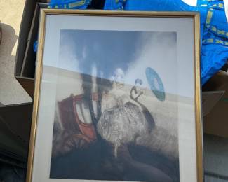 Lot 3020: Louis Icart "The Coach" Signed Etching