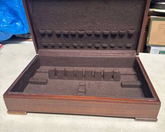 Lot 399: Towle Sterling Flatware Chest, Empty