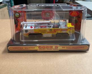 Lot 2507: Code 3 Ontario Airport E-One Titan Crash Truck, New in Box