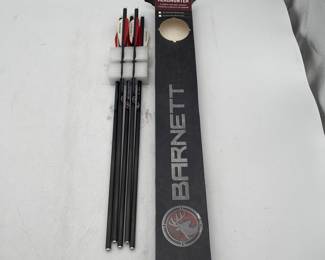 Lot 2726: Barnett Headhunter 20-Inch Carbon Crossbow Arrows, 5-Pack
