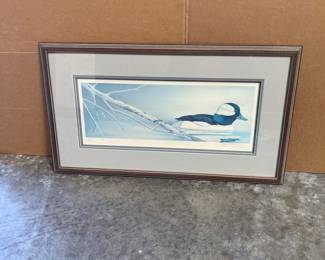 Lot 2531: Jeffrey W. Roderick "Winter Solitude" Signed Print
