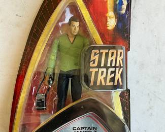Lot 4025: Art Asylum Star Trek Captain Kirk with Starfleet Gear