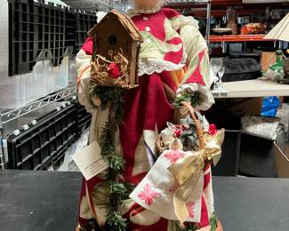 Lot 242: Deborah Sawyer Maui Moonbeams Red Bird of Paradise Tutu Doll