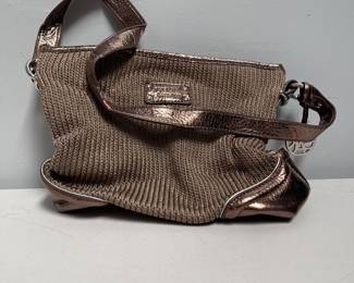 Lot 10073: The Sak Crochet Shoulder Bag with Metallic Trim