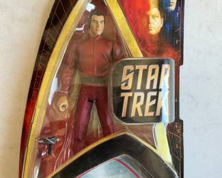 Lot 4027: Art Asylum 2003 Star Trek Khan Figure, Sealed on Card