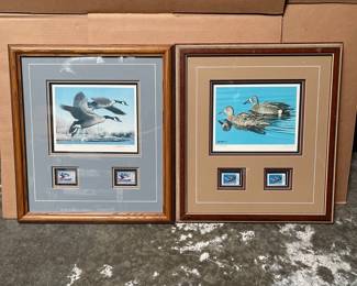 Lot 10200: 1990 Colorado First-of-State & 1991 Arizona Duck Stamp Prints