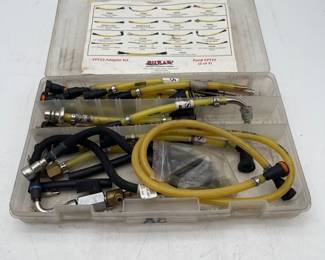 Lot 2832: S.U.R.&R. FPT22 Fuel Injection Tester Adapter Set, No Gauge